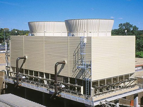 Counter flow cooling tower